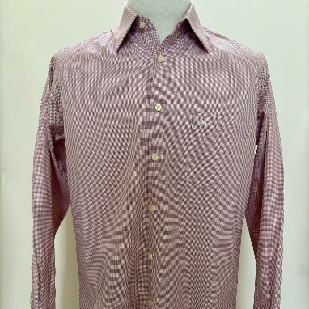 Austin Reed.  Men’s size 16, pink/white shirt.